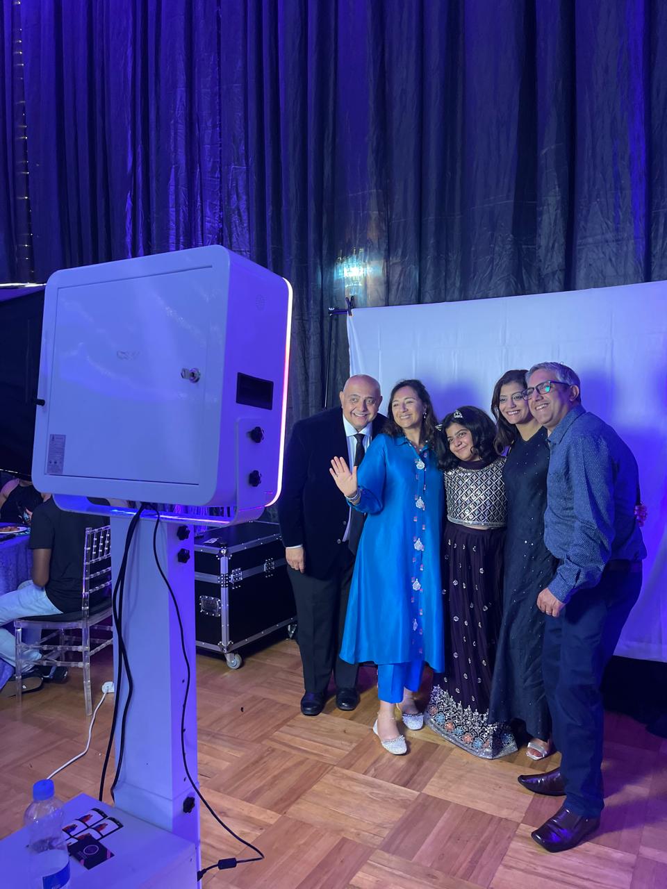 Event photo booth guest photo
