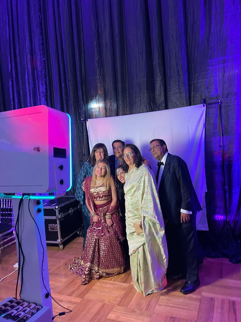Wedding photo booth guest photo