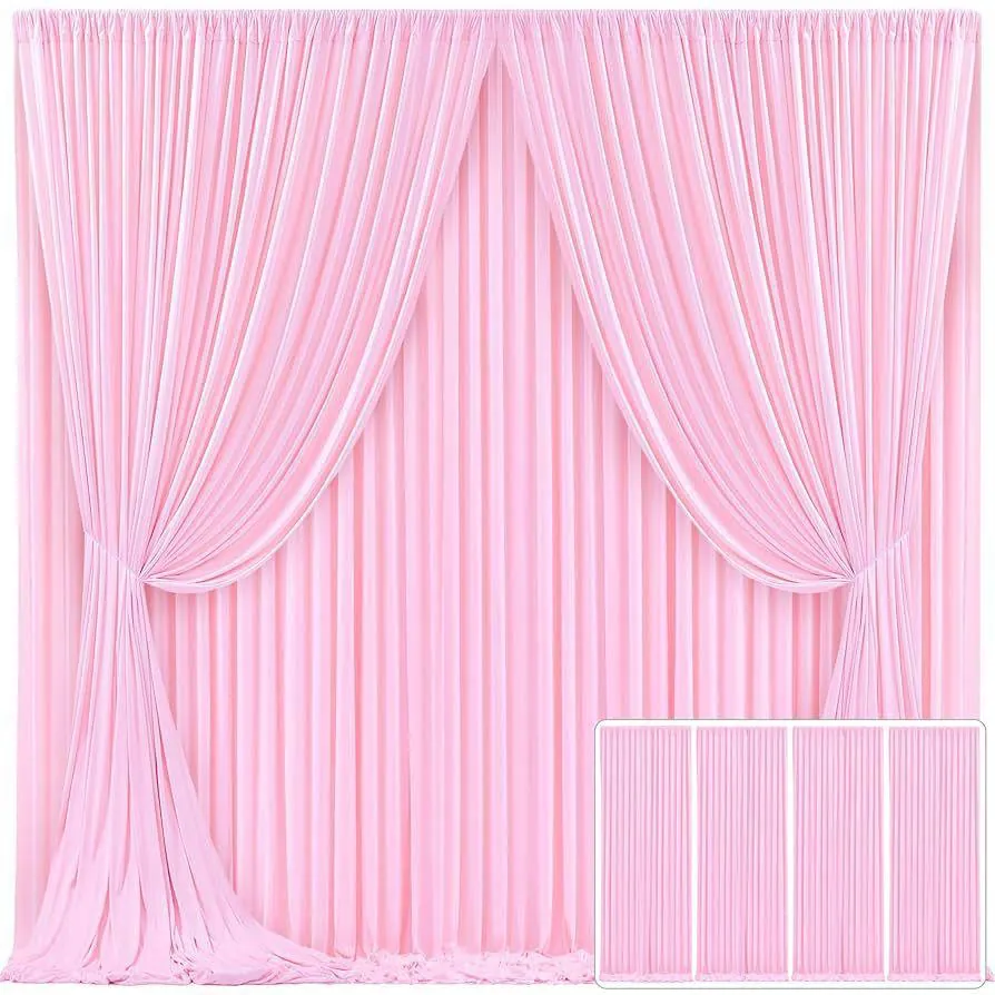 Rose Drape photo booth backdrop